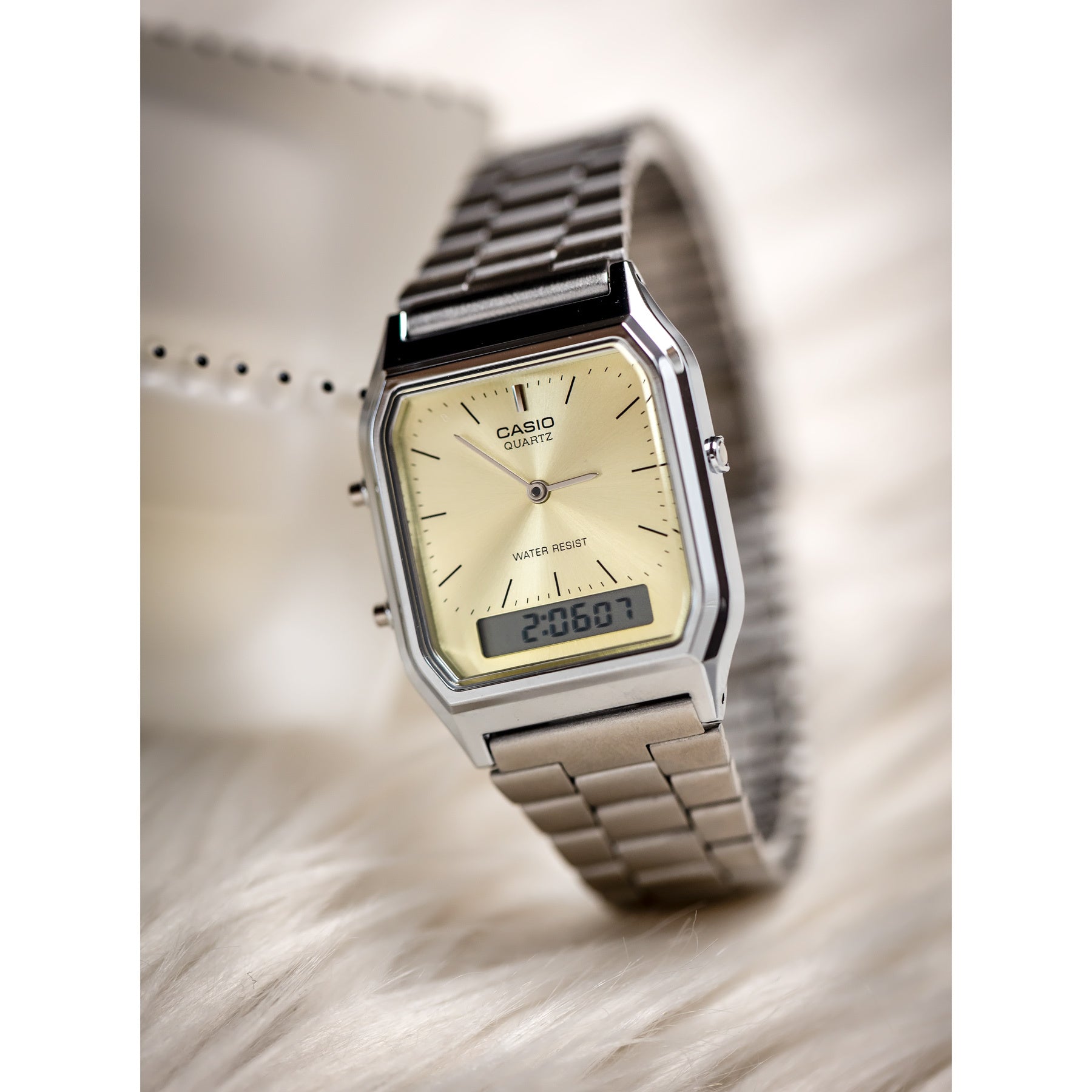 ZEGAREK UNISEX CASIO Vintage  AQ-230A-9AMQYDF + BOX ZEGAREK UNISEX CASIO Vintage  AQ-230A-9AMQYDF + BOX - Lorence 4549526390654