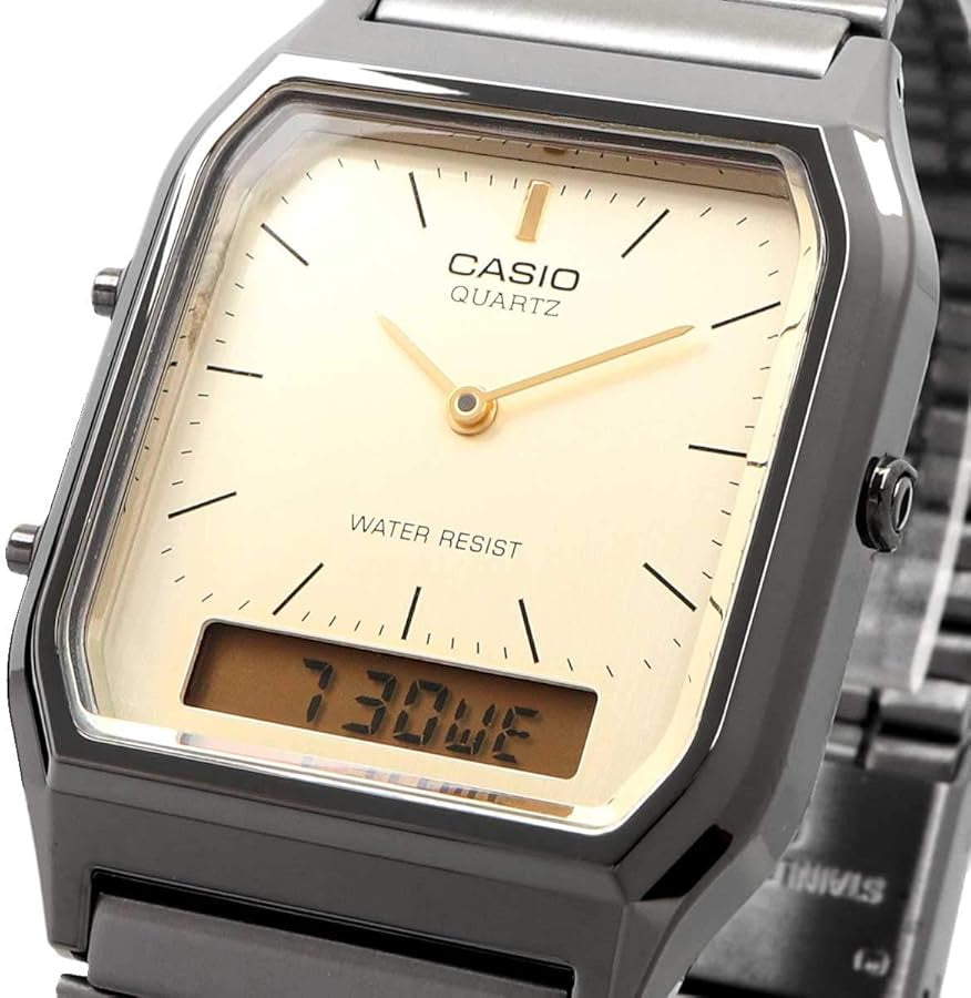 ZEGAREK UNISEX CASIO Vintage  AQ-230GG-9A + BOX ZEGAREK UNISEX CASIO Vintage  AQ-230GG-9A + BOX - Lorence 4549526241215