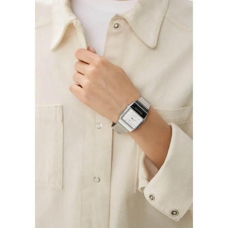 ZEGAREK UNISEX CASIO Vintage Dual Time AQ-800E-7A + BOX ZEGAREK UNISEX CASIO Vintage Dual Time AQ-800E-7A + BOX - Lorence 4549526326448