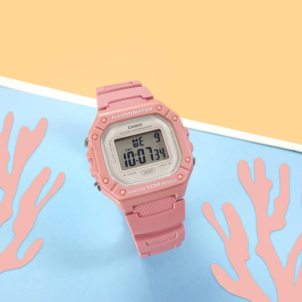 ZEGAREK UNISEX CASIO W-218HC-4A + BOX (zd208h) ZEGAREK UNISEX CASIO W-218HC-4A + BOX (zd208h) - Lorence 4549526317040