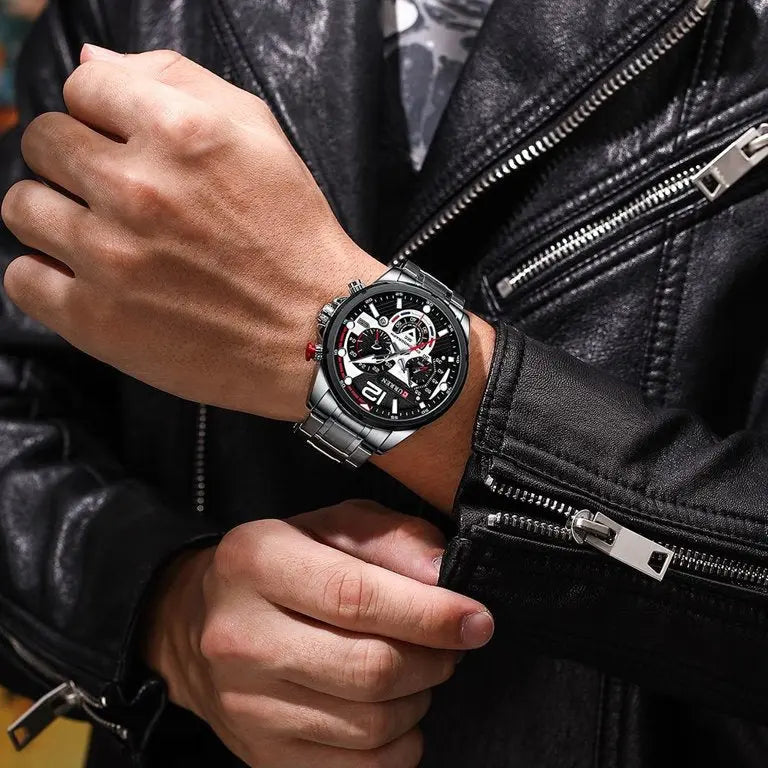 ZEGAREK MĘSKI CURREN 8395 (zc019a) - CHRONOGRAF ZEGAREK MĘSKI CURREN 8395 (zc019a) - CHRONOGRAF - Lorence 5903981747665