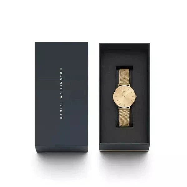 Zegarek Damski Daniel Wellington DW00100347 - Petite Evergold 32mm Zegarek Damski Daniel Wellington DW00100347 - Petite Evergold 32mm -  7315030013443