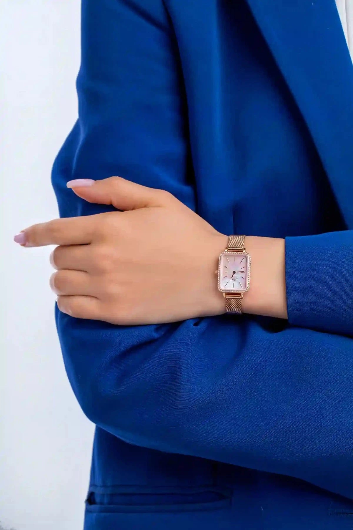 ZEGAREK DAMSKI DANIEL WELLINGTON Quadro Lumine Bezel Melrose Pink DW00100669 + BOX (zw519j) ZEGAREK DAMSKI DANIEL WELLINGTON Quadro Lumine Bezel Melrose Pink  7315030053593