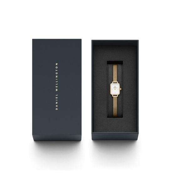 ZEGAREK DAMSKI DANIEL WELLINGTON Quadro Mini 15mm DW00100725 + BOX (zw524a) ZEGAREK DAMSKI DANIEL WELLINGTON Quadro Mini 15mm DW00100725 + BOX  7315030058765