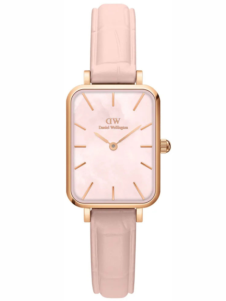 ZEGAREK DAMSKI DANIEL WELLINGTON Quadro Pressed Melrose Pearl 20mm DW00100508 + BOX (zw521a) ZEGAREK DAMSKI DANIEL WELLINGTON Quadro Pressed Melrose Pearl 20mm  7315030030563