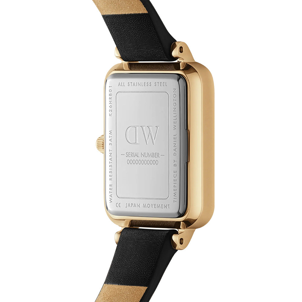 ZEGAREK DAMSKI DANIEL WELLINGTON Quadro Pressed Sheffield Gold 20mm DW00100560 + BOX ZEGAREK DAMSKI DANIEL WELLINGTON Quadro Pressed Sheffield Gold 20mm  7315030040098