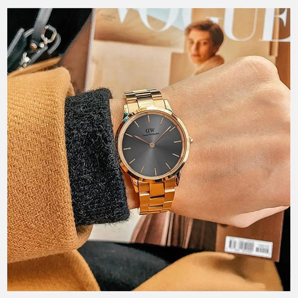 Zegarek Męski Daniel Wellington Iconic Link Grey DW00100332 Zegarek Męski Daniel Wellington Iconic Link Grey DW00100332 - Lorence 7350068246261