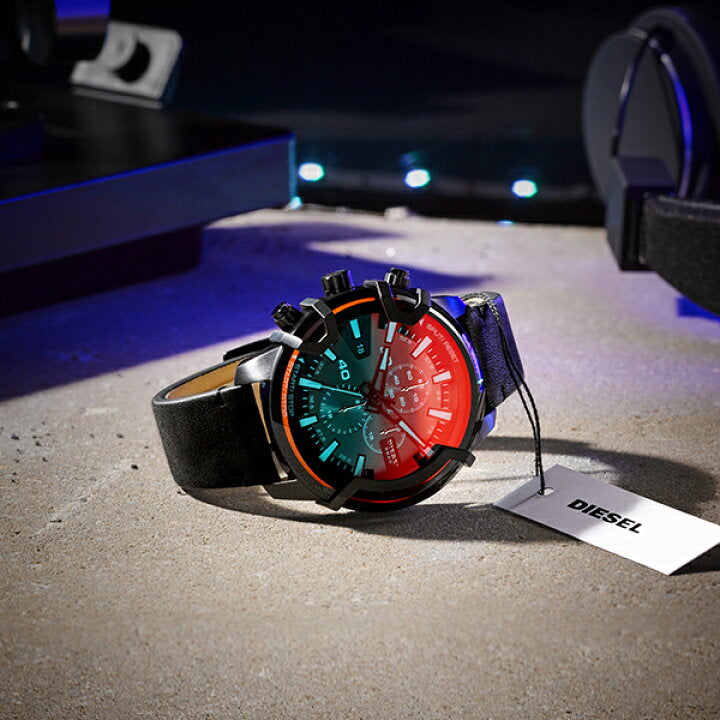 ZEGAREK MĘSKI DIESEL Griffed Chronograph DZ4519  + BOX ZEGAREK MĘSKI DIESEL Griffed Chronograph DZ4519  + BOX - Lorence 4053858619638