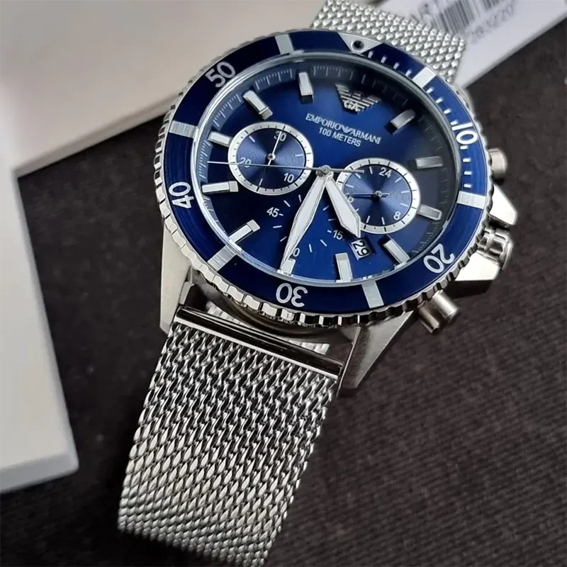 ZEGAREK MĘSKI EMPORIO ARMANI AR11587 DIVER (zi113a) + BOX ZEGAREK MĘSKI EMPORIO ARMANI AR11587 DIVER (zi113a) + BOX - Lorence 4064092263220