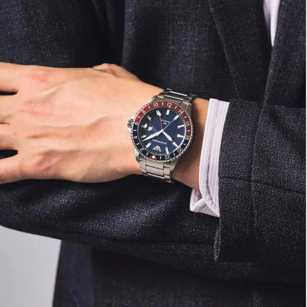 ZEGAREK MĘSKI EMPORIO ARMANI AR11590 - Diver GMT (zi112b) ZEGAREK MĘSKI EMPORIO ARMANI AR11590 - Diver GMT (zi112b) - Lorence 4064092263251