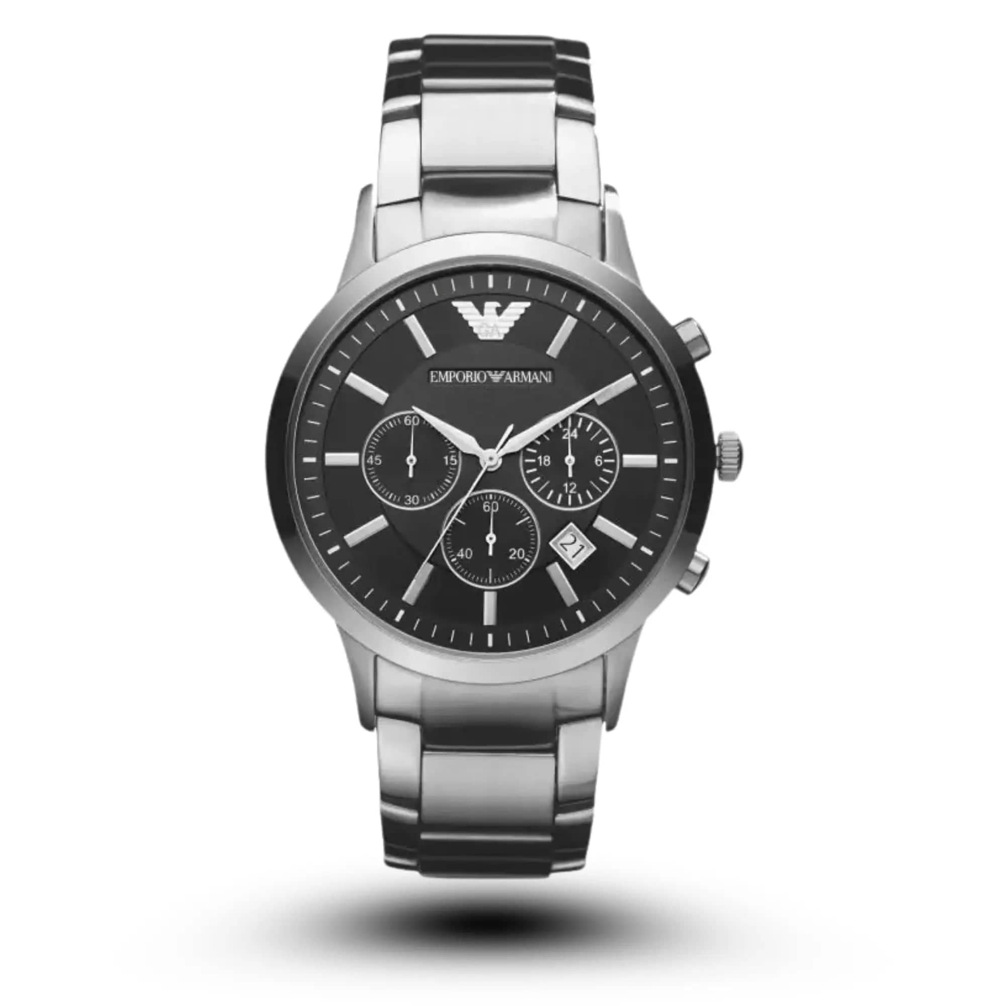 Zegarek Męski Emporio Armani AR2434 - Renato Srebrny Zegarek Męski Emporio Armani AR2434 - Renato Srebrny - Lorence 723763133821