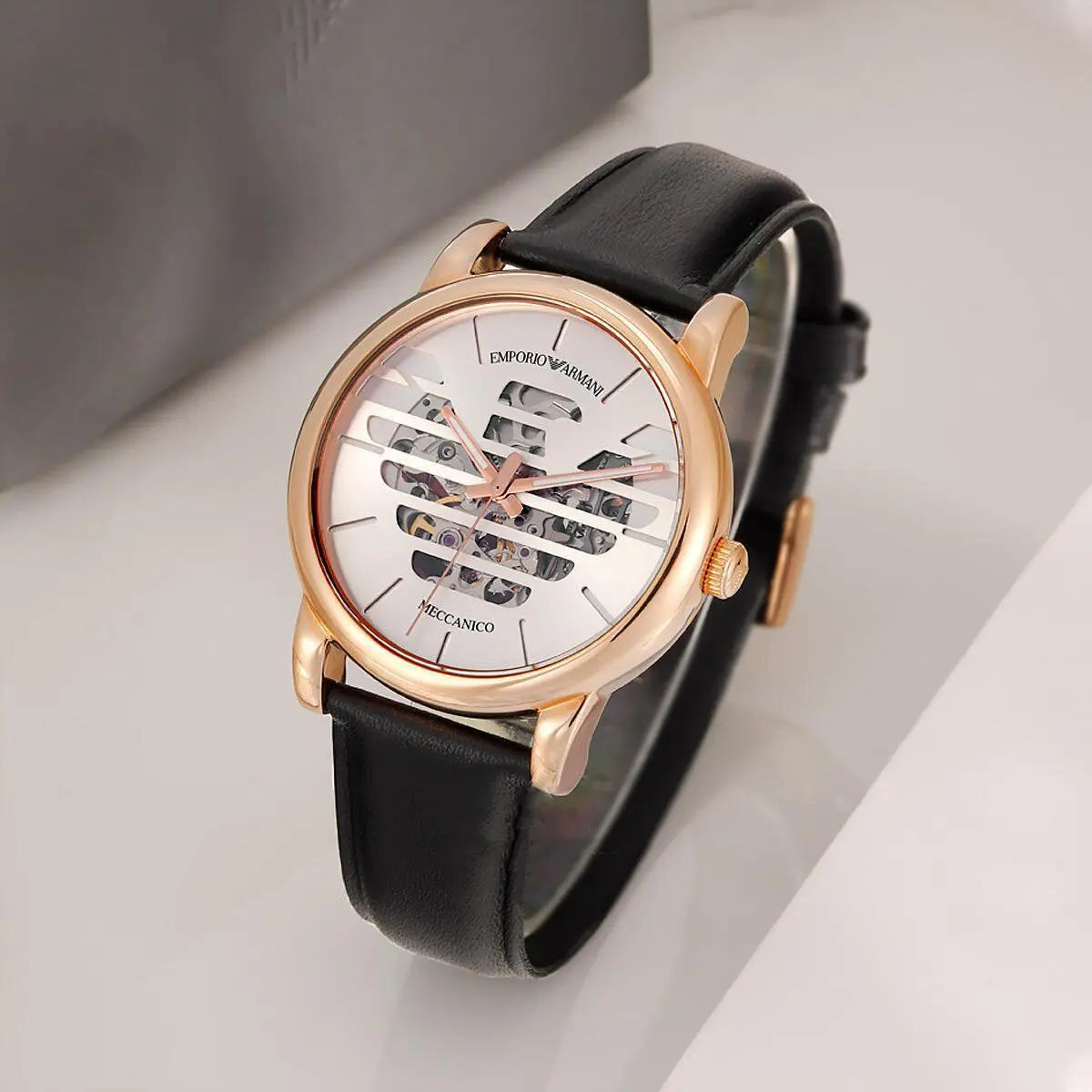 ZEGAREK MĘSKI EMPORIO ARMANI LUIGI AUTOMATIC AR60031 + BOX (zi062b) ZEGAREK MĘSKI EMPORIO ARMANI LUIGI AUTOMATIC AR60031 + BOX (zi062b) -  723763292184