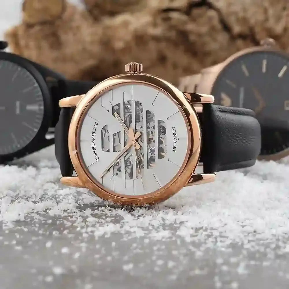 ZEGAREK MĘSKI EMPORIO ARMANI LUIGI AUTOMATIC AR60031 + BOX (zi062b) ZEGAREK MĘSKI EMPORIO ARMANI LUIGI AUTOMATIC AR60031 + BOX (zi062b) -  723763292184