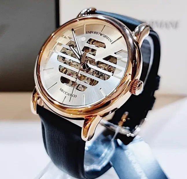 ZEGAREK MĘSKI EMPORIO ARMANI LUIGI AUTOMATIC AR60031 + BOX (zi062b) ZEGAREK MĘSKI EMPORIO ARMANI LUIGI AUTOMATIC AR60031 + BOX (zi062b) -  723763292184