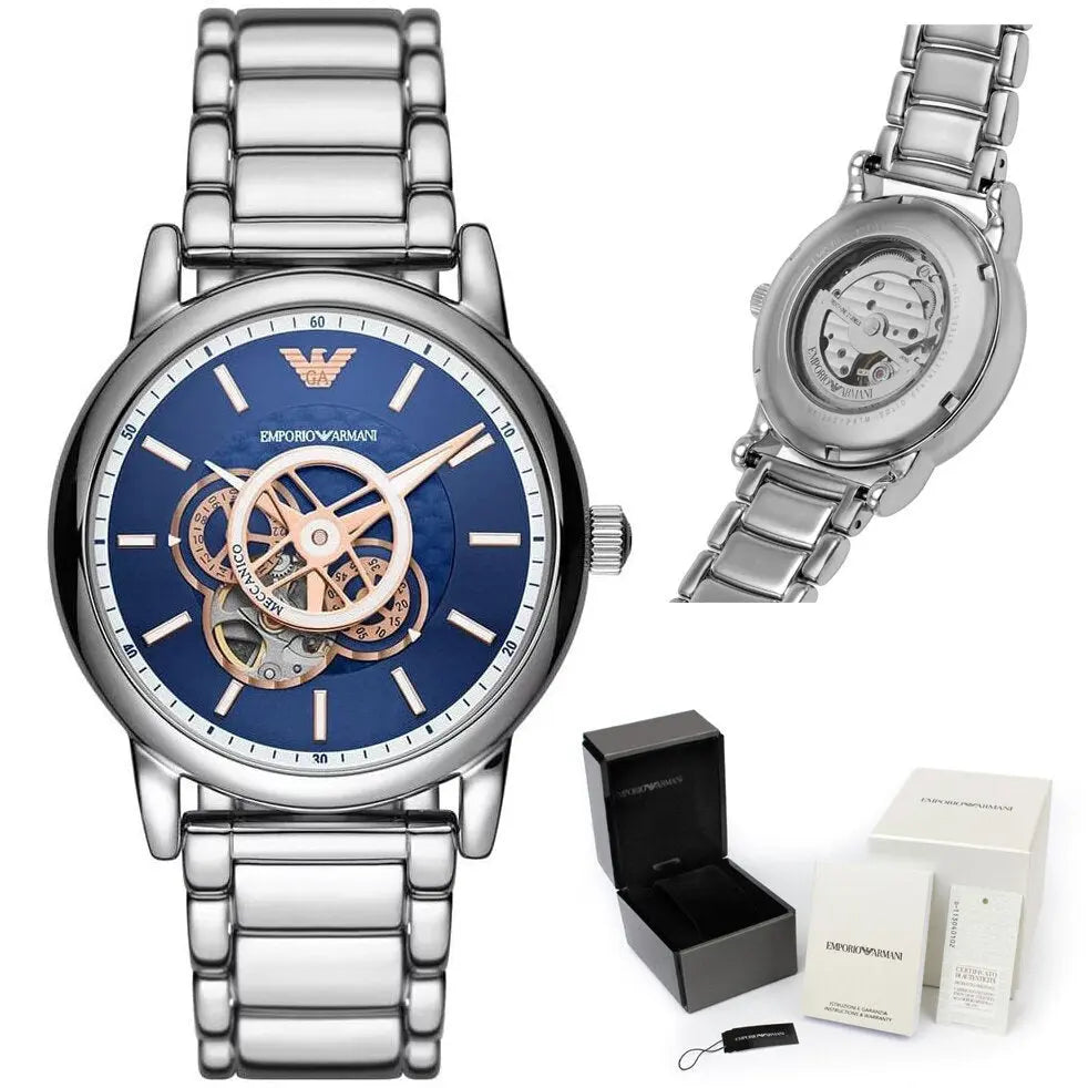 Zegarek męski EMPORIO ARMANI LUIGI Open Heart AUTOMATIC AR60036 Zegarek męski EMPORIO ARMANI LUIGI Open Heart AUTOMATIC AR60036 -  723763295697