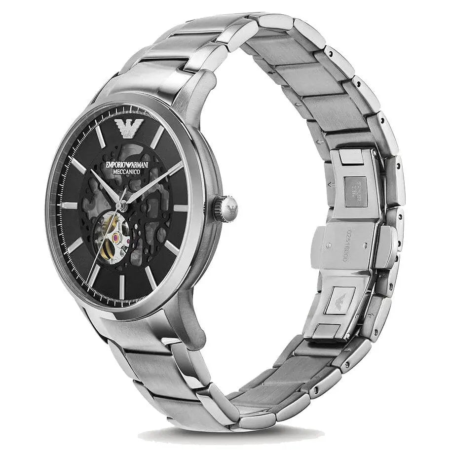 Zegarek męski EMPORIO ARMANI RENATO AUTOMATIC AR60055 (zi058a)) Zegarek męski EMPORIO ARMANI RENATO AUTOMATIC AR60055 (zi058a)) -  4064092112153