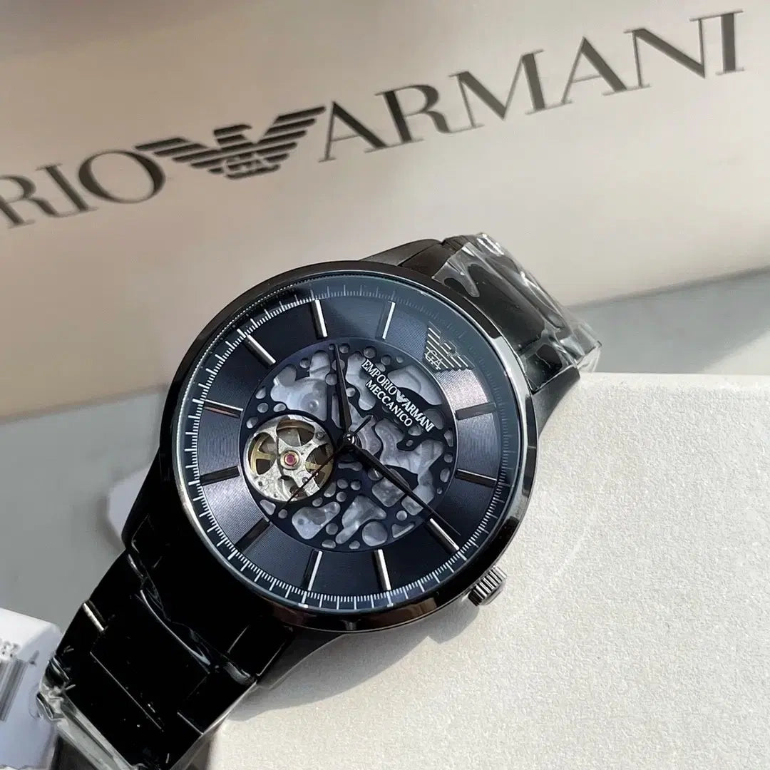 Zegarek męski EMPORIO ARMANI RENATO AUTOMATIC AR60056 (zi058b) Zegarek męski EMPORIO ARMANI RENATO AUTOMATIC AR60056 (zi058b) -  4064092112160