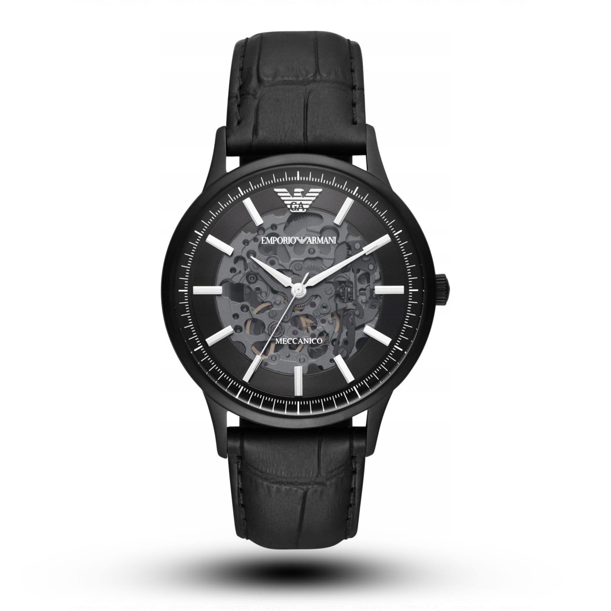 Emporio Armani Zegarek męski EMPORIO ARMANI SKELETON AUTOMATIC AR60042