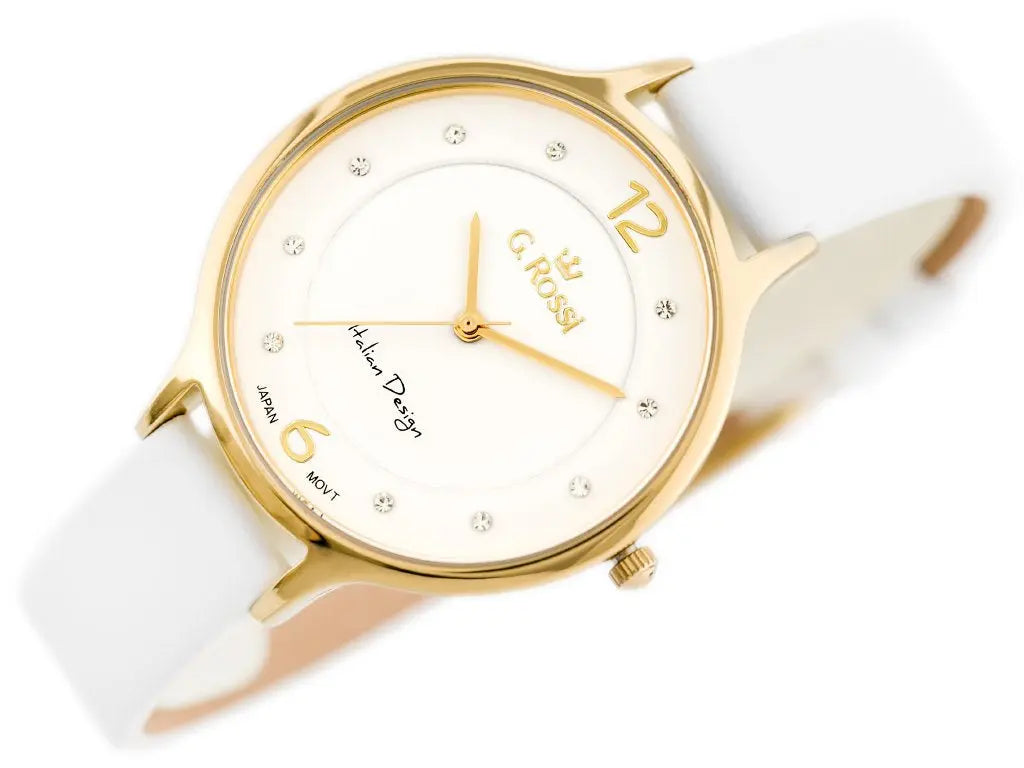 ZEGAREK DAMSKI G. ROSSI - 10411A-3C2 NA PASKU (zg714b) + BOX ZEGAREK DAMSKI G. ROSSI - 10411A-3C2 NA PASKU (zg714b) + BOX - Lorence 5900148014462