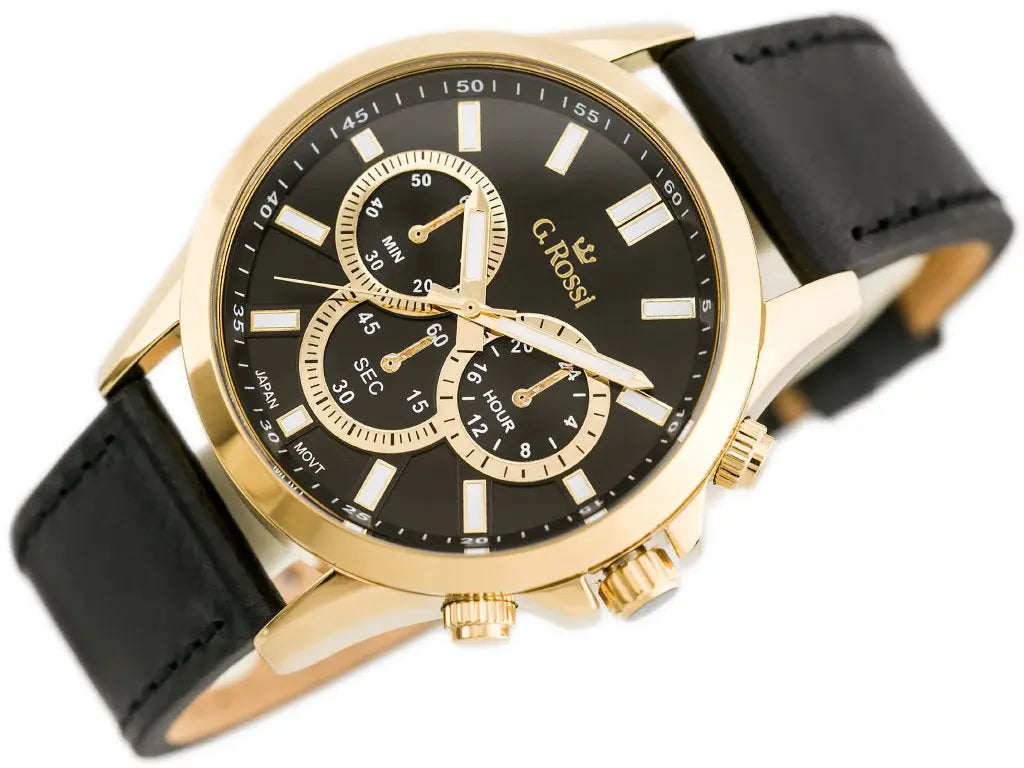 ZEGAREK MĘSKI G. ROSSI - CHOOPARD (zg083h) + BOX ZEGAREK MĘSKI G. ROSSI - CHOOPARD (zg083h) + BOX - Lorence 5900148009383