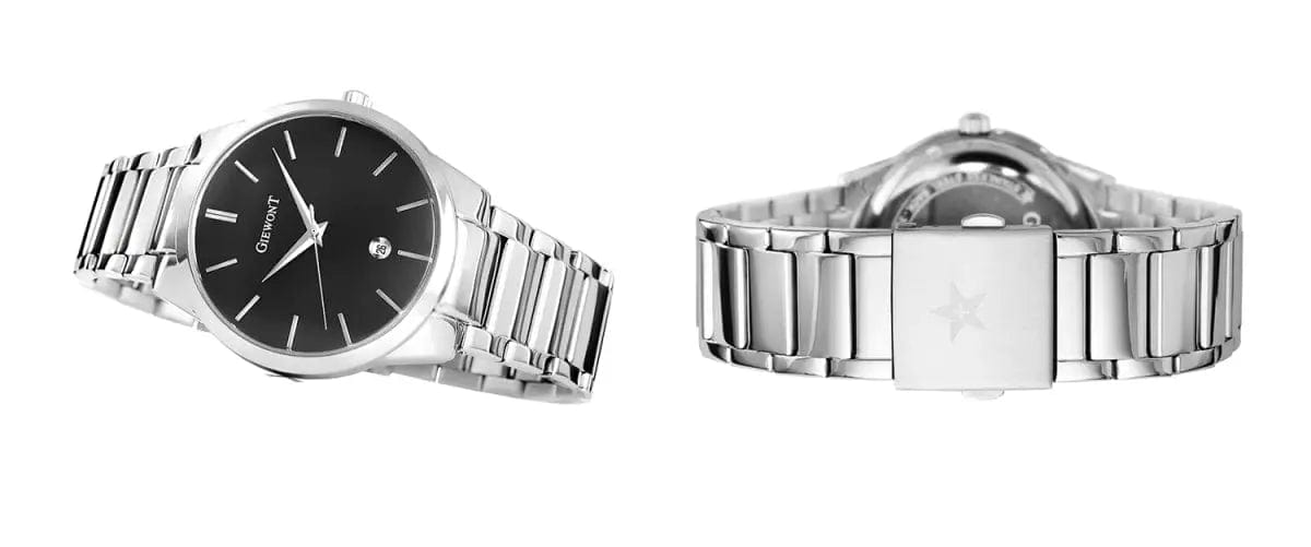 Zegarek Męski Giewont Timeless GW4290-2 Silver/black Zegarek Męski Giewont Timeless GW4290-2 Silver/black - Lorence 5904665272541