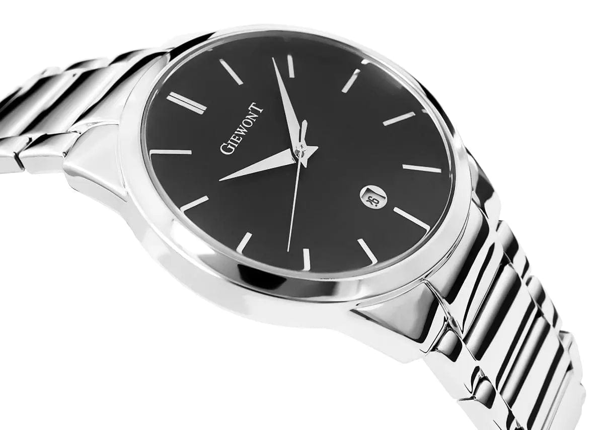 Zegarek Męski Giewont Timeless GW4290-2 Silver/black Zegarek Męski Giewont Timeless GW4290-2 Silver/black - Lorence 5904665272541