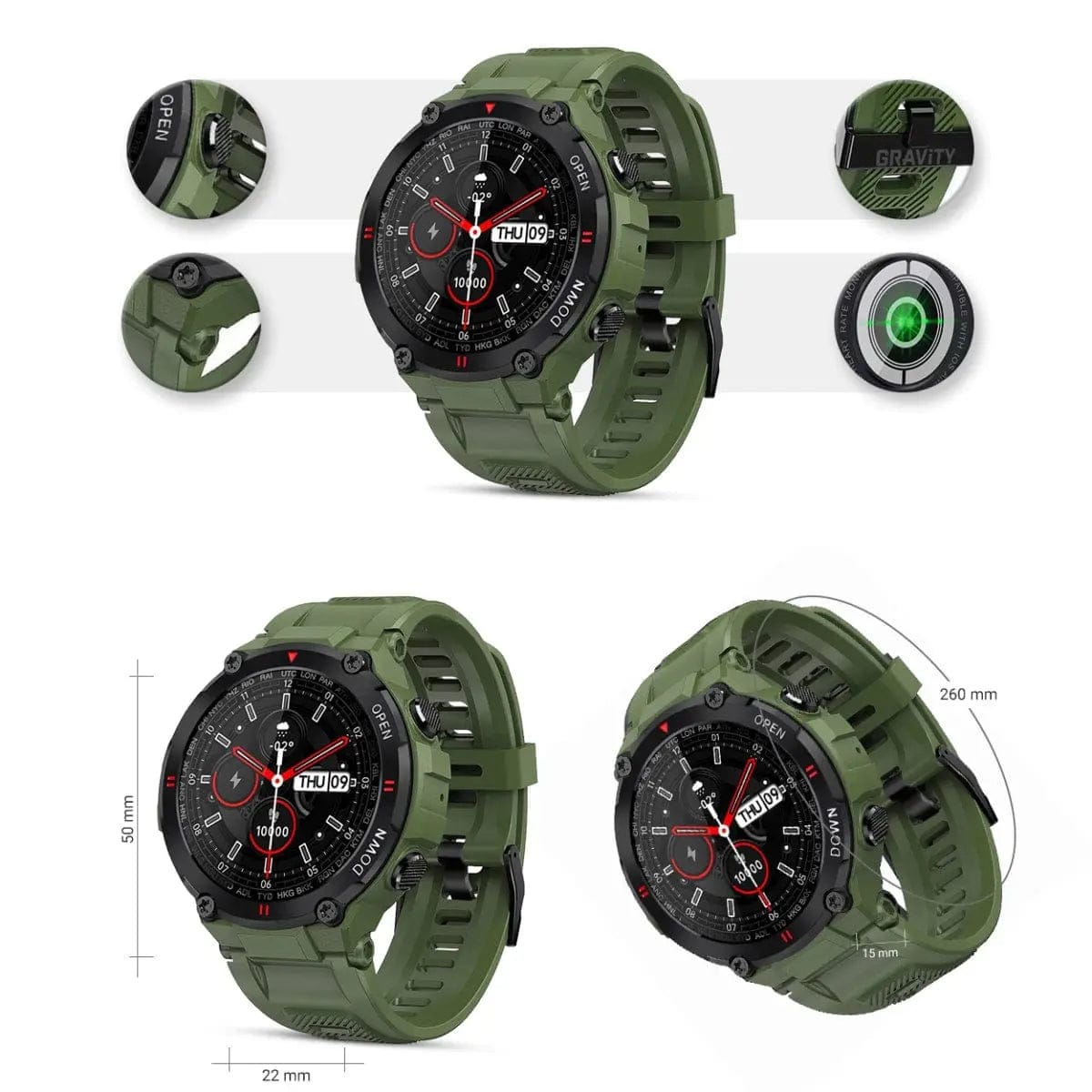 Smartwatch Gravity GT7-3 Smartwatch Gravity GT7-3 - Lorence 5900148044407