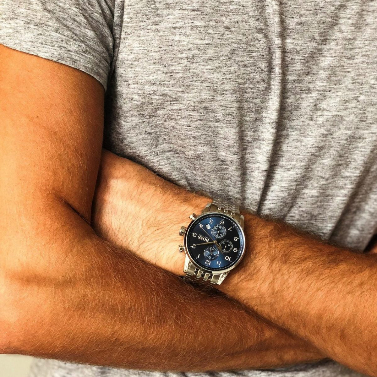 ZEGAREK MĘSKI HUGO BOSS 1513498 - NAVIGATOR (zh034c) ZEGAREK MĘSKI HUGO BOSS 1513498 - NAVIGATOR (zh034c) - Lorence 7613272234351