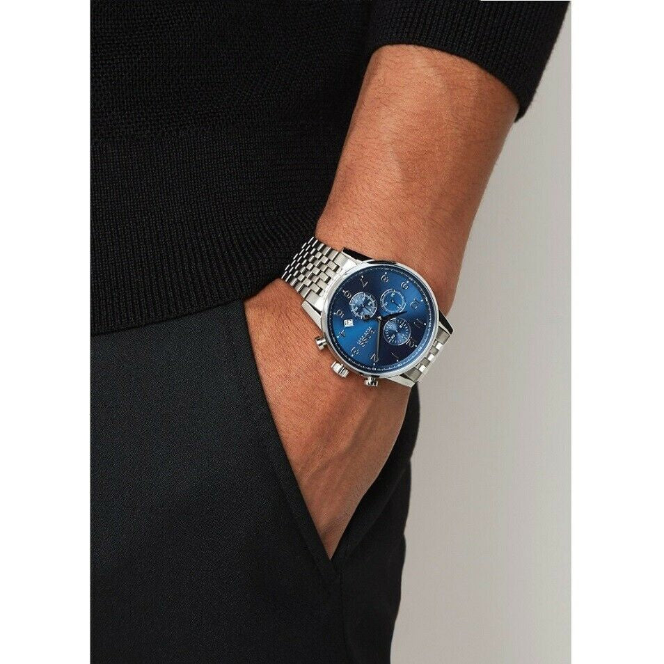 ZEGAREK MĘSKI HUGO BOSS 1513498 - NAVIGATOR (zh034c) ZEGAREK MĘSKI HUGO BOSS 1513498 - NAVIGATOR (zh034c) - Lorence 7613272234351
