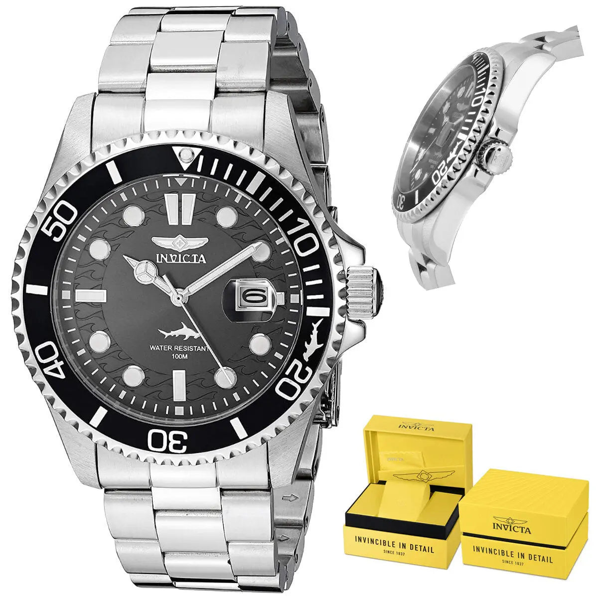 ZEGAREK MĘSKI INVICTA PRO DIVER 30018 - WR100, koperta 43mm (zv011c) ZEGAREK MĘSKI INVICTA PRO DIVER 30018 - WR100, koperta 43mm (zv011c) -  886678356331