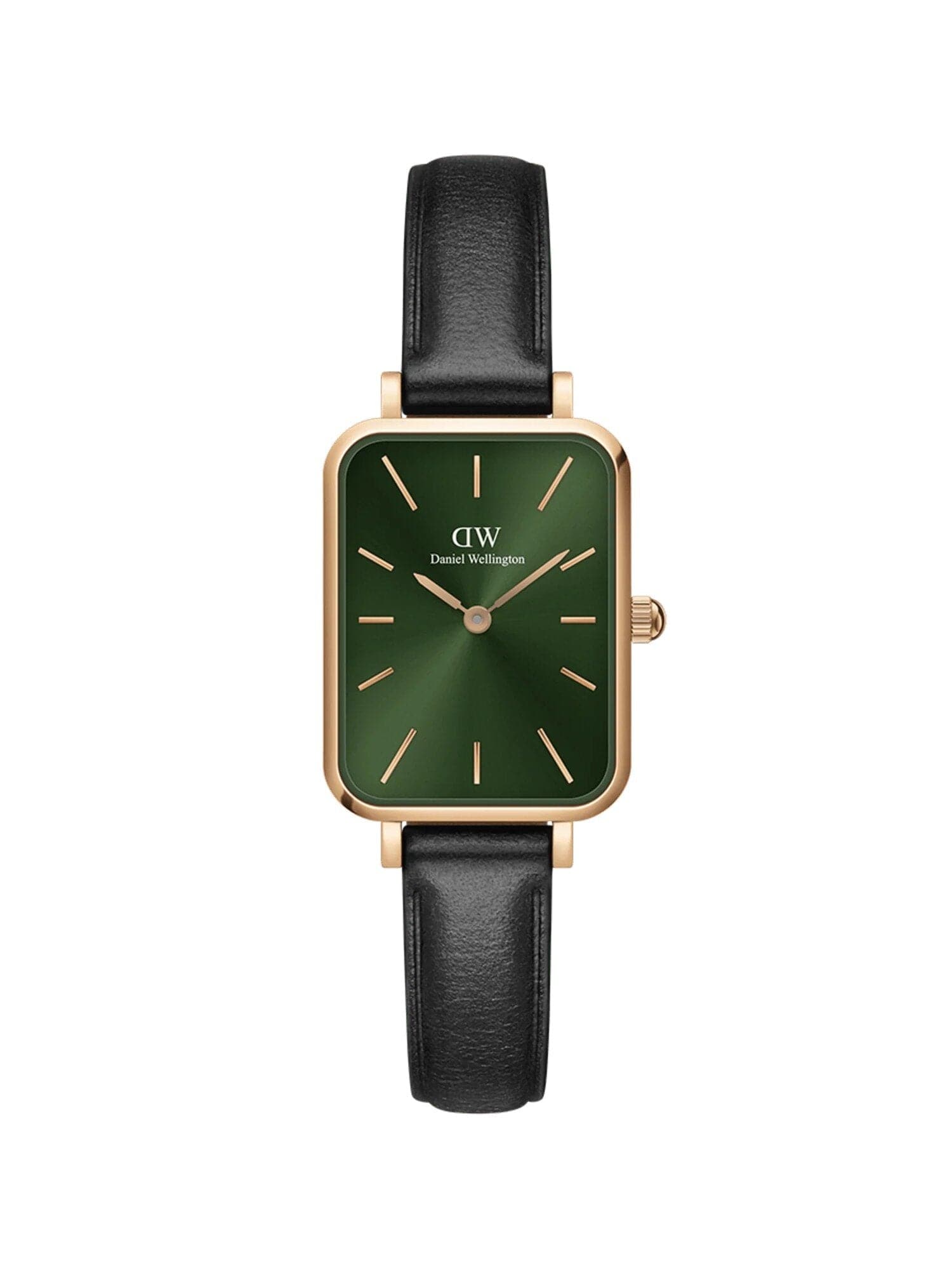 Lorence ZEGAREK DAMSKI DANIEL WELLINGTON DW00100439 - Quadro Pressed Sheffield Gold Emerald 32mm