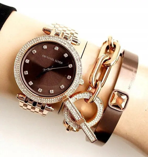 ZEGAREK DAMSKI MICHAEL KORS MK3217 Darci + BOX ZEGAREK DAMSKI MICHAEL KORS MK3217 Darci + BOX - Lorence 0645173863160