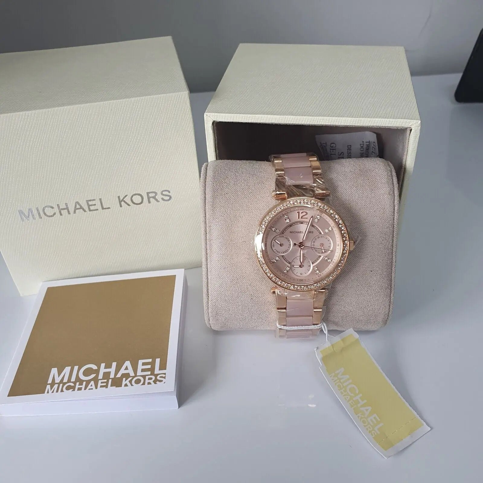 ZEGAREK DAMSKI MICHAEL KORS MK6110 MINI PARKER (zm540c) + BOX ZEGAREK DAMSKI MICHAEL KORS MK6110 MINI PARKER (zm540c) + BOX -  796483142770