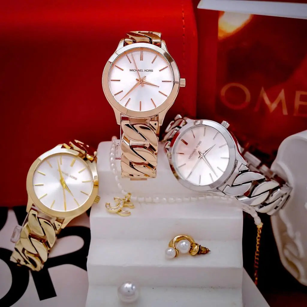 ZEGAREK DAMSKI Michael Kors Slim Runway MK7474 + BOX ZEGAREK DAMSKI Michael Kors Slim Runway MK7474 + BOX - Lorence 4064092271904
