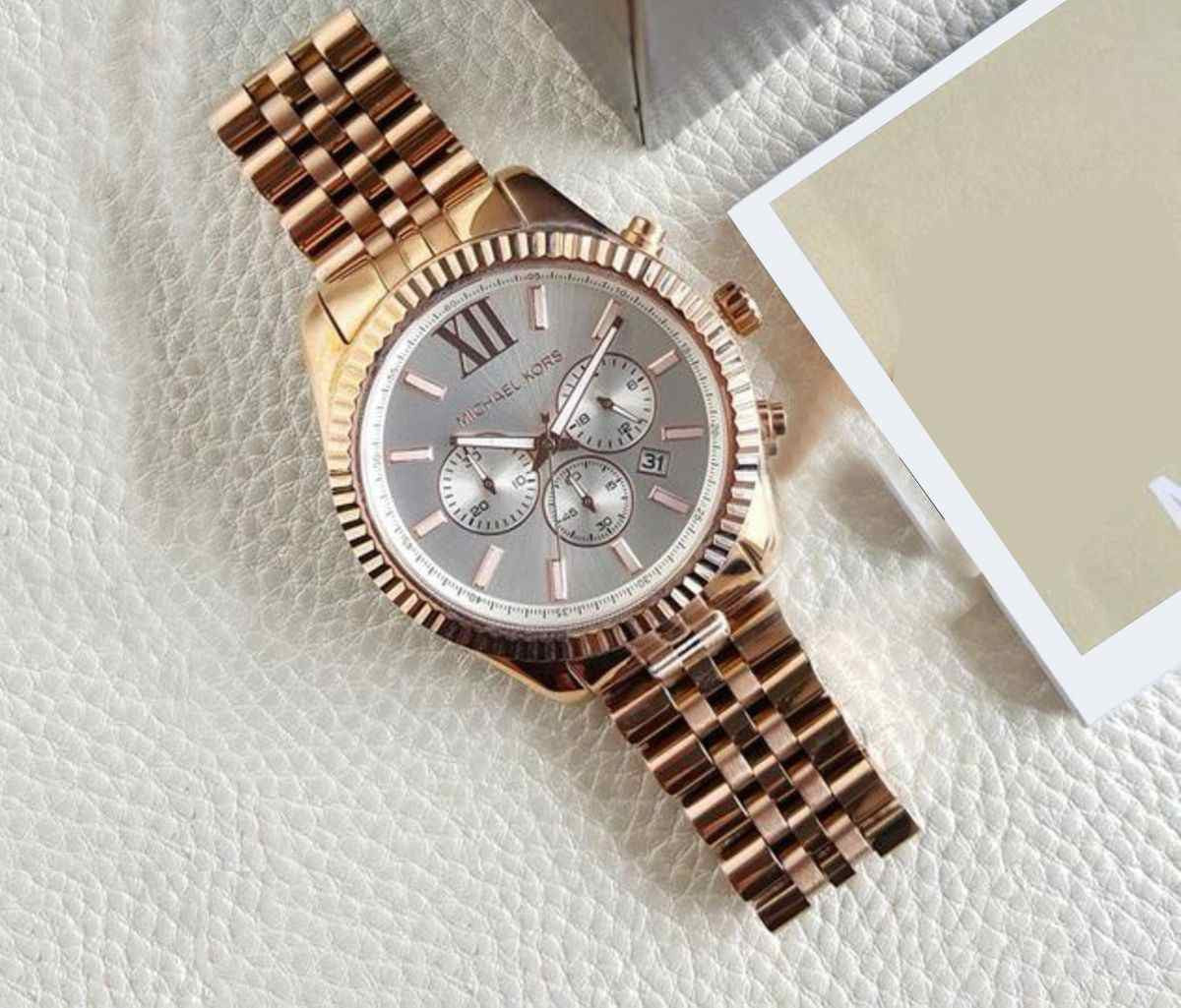 ZEGAREK MICHAEL KORS MK8313 - LEXINGTON + BOX ZEGAREK MICHAEL KORS MK8313 - LEXINGTON + BOX - Lorence 691464975845