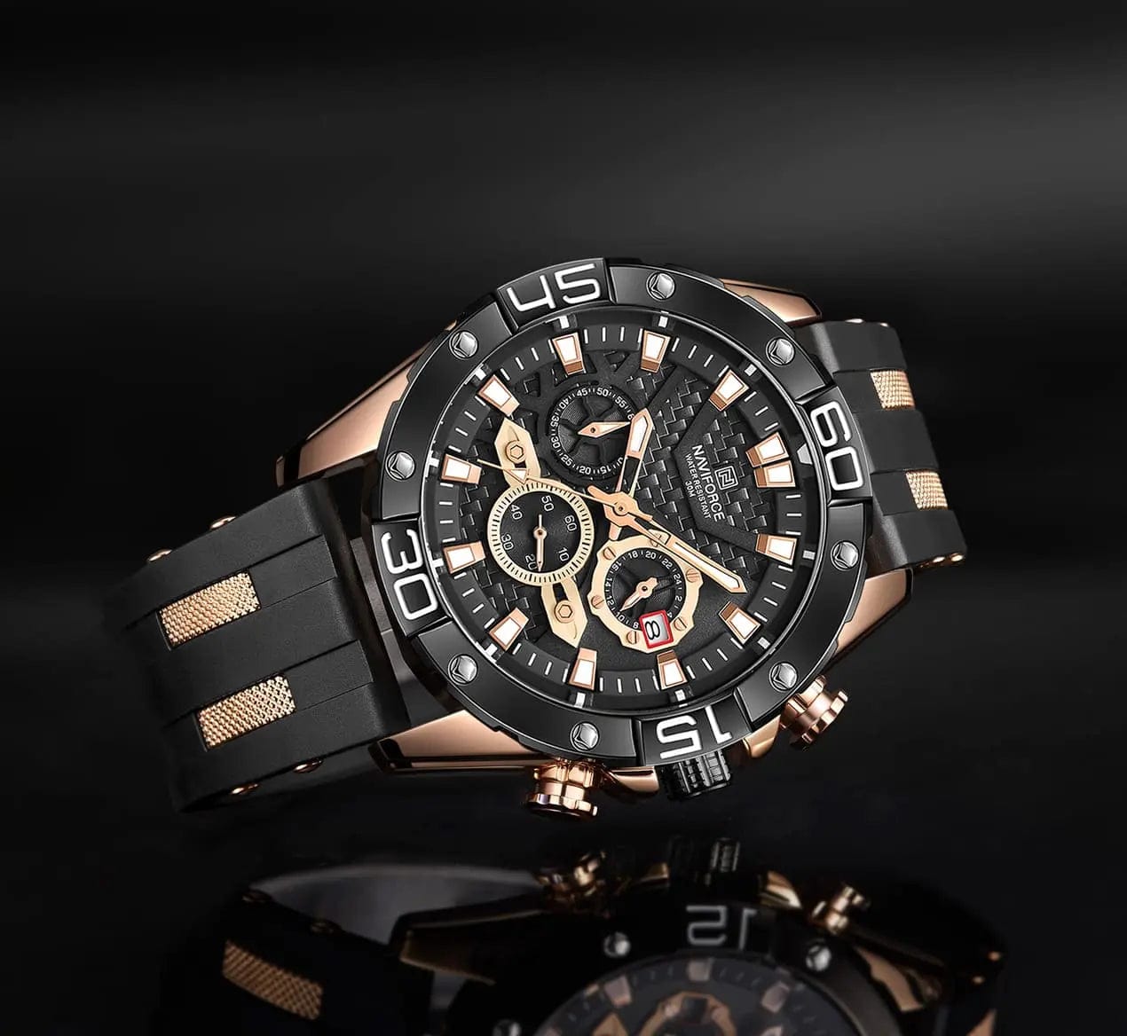 Zegarek Męski Naviforce NF8019T - Chronograf Zegarek Męski Naviforce NF8019T - Chronograf - Lorence 5905937208299