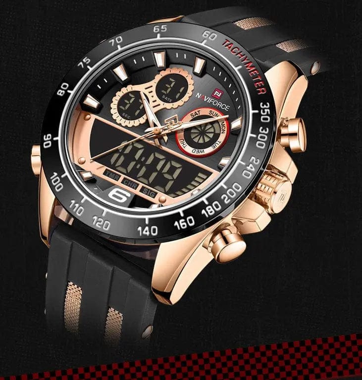Zegarek Męski Naviforce NF9188T - Zegarek Męski Naviforce NF9188T - - Lorence 5905937204413