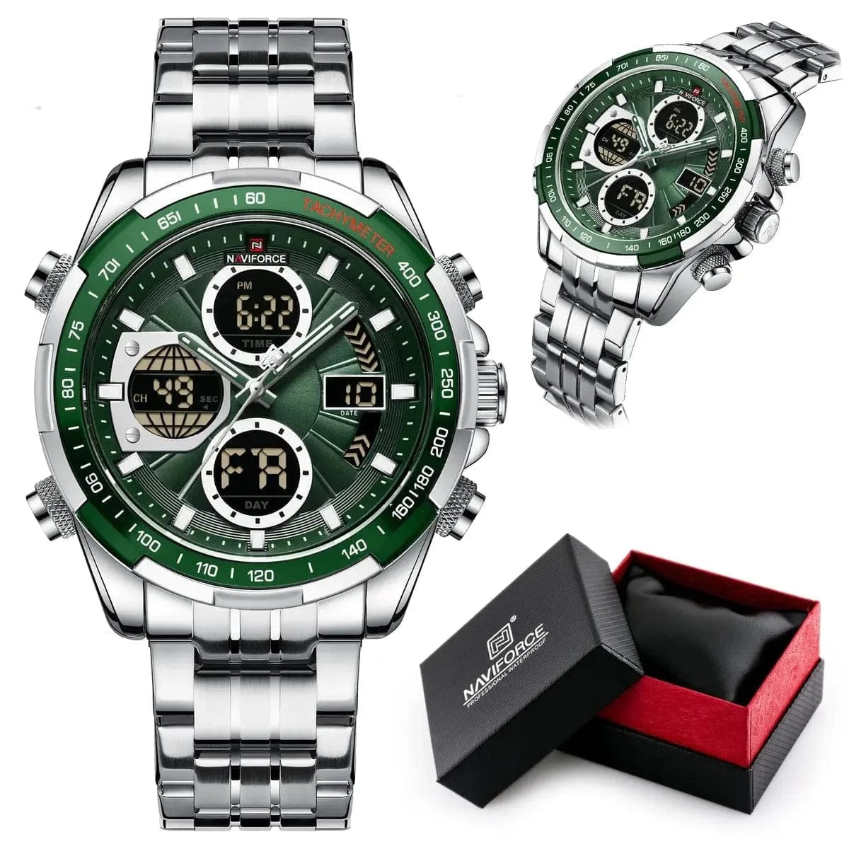 Zegarek Męski Naviforce NF9197S S/s/gn Zegarek Męski Naviforce NF9197S S/s/gn - Lorence 5905937208138
