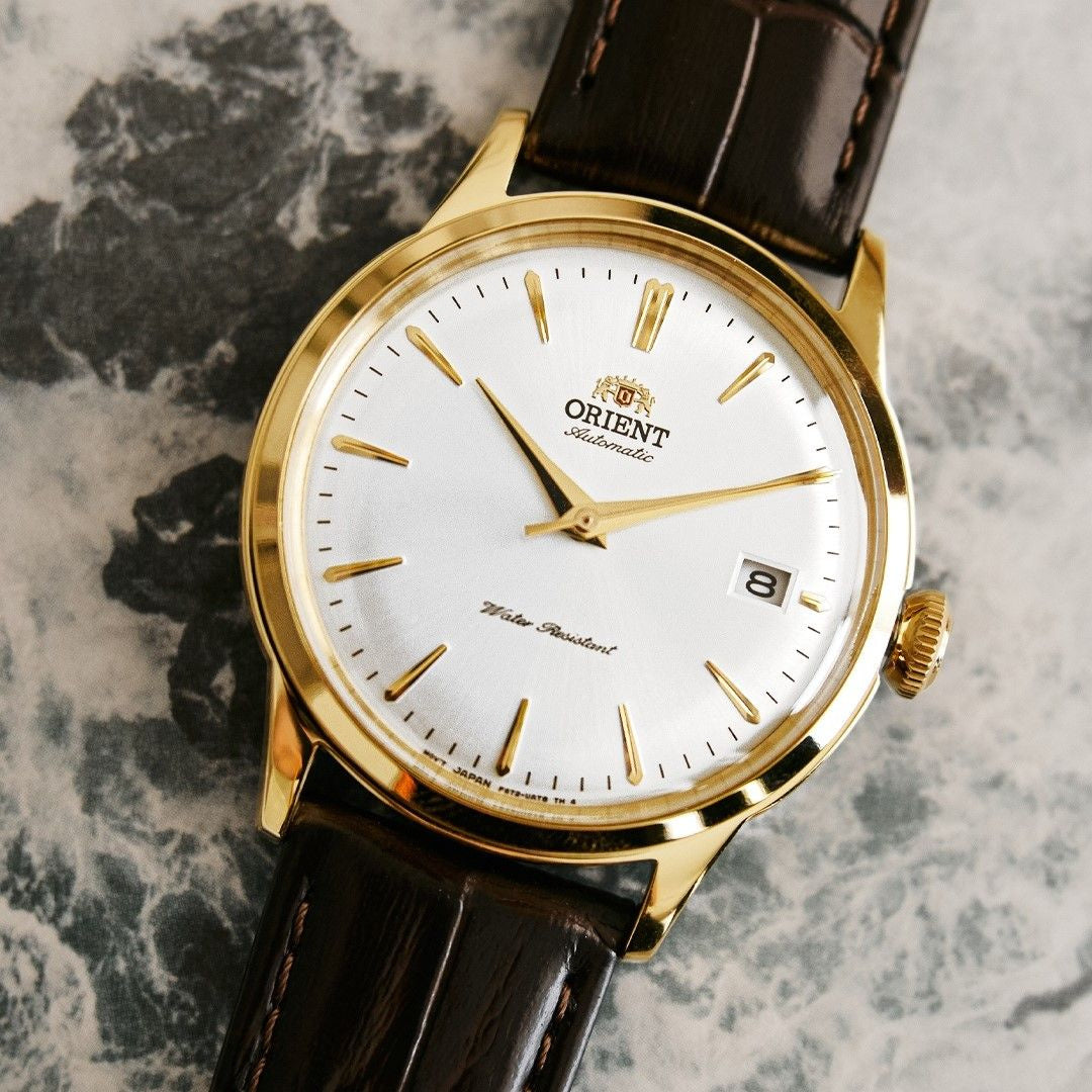 Zegarek Męski Orient Classic Bambino 38mm RA-AC0M01S30B + BOX Zegarek Męski Orient Classic Bambino 38mm RA-AC0M01S30B + BOX -  4942715030889