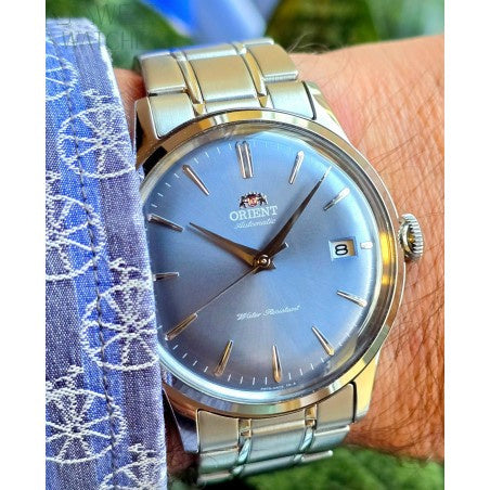 Zegarek Męski Orient Classic Bambino 38mm RA-AC0M10L30B + BOX Zegarek Męski Orient Classic Bambino 38mm RA-AC0M10L30B + BOX -  4942715032029