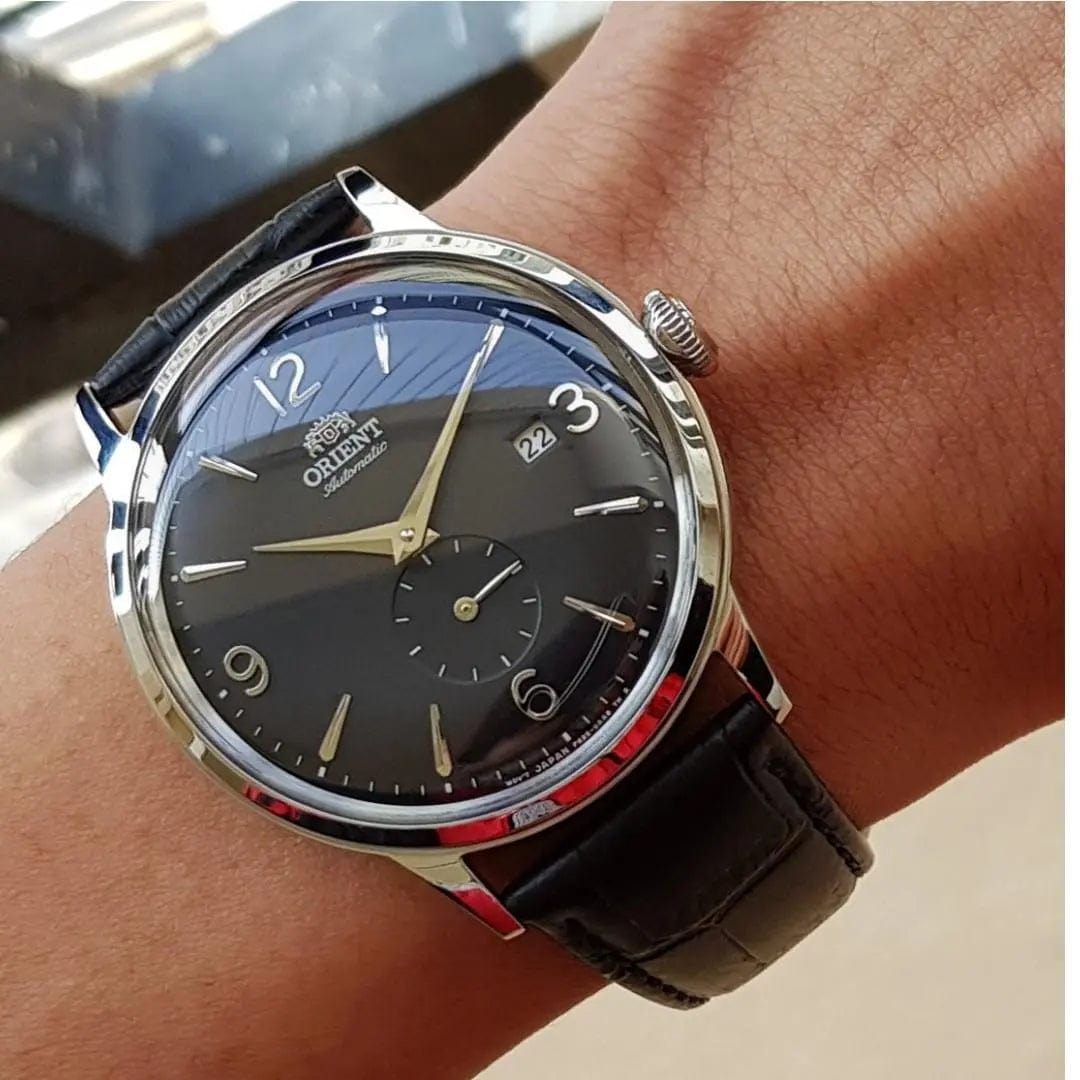 Zegarek Męski Orient Classic Bambino Small Seconds RA-AP0005B10B Zegarek Męski Orient Classic Bambino Small Seconds RA-AP0005B10B -  4942715013486
