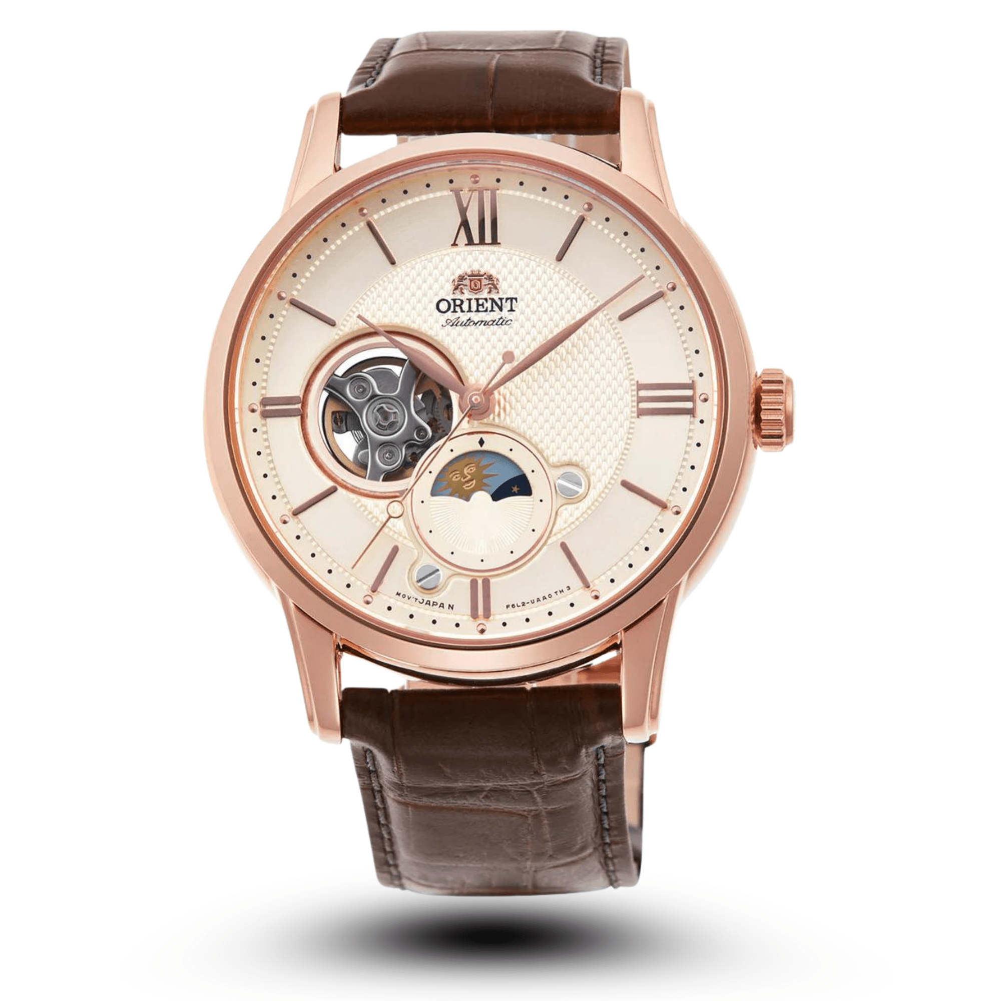 Orient Zegarek Męski Orient Classic Sun & Moon RA-AS0009S10B