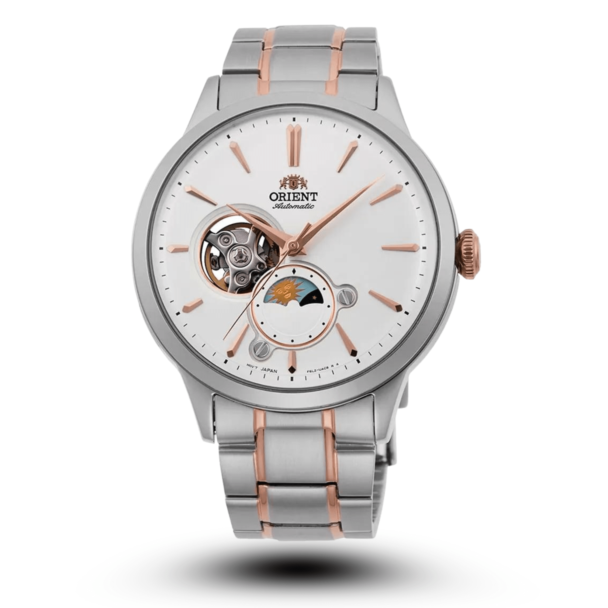 Orient Zegarek Męski Orient Classic Sun & Moon  RA-AS0101S10B