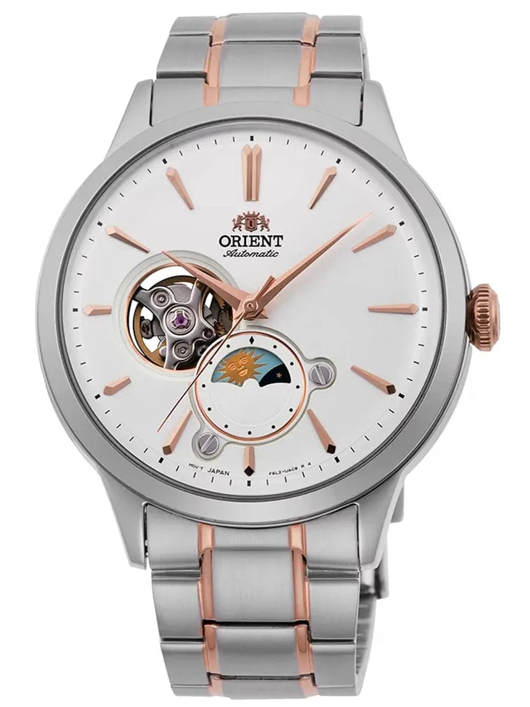 Orient Zegarek Męski Orient Classic Sun & Moon  RA-AS0101S10B