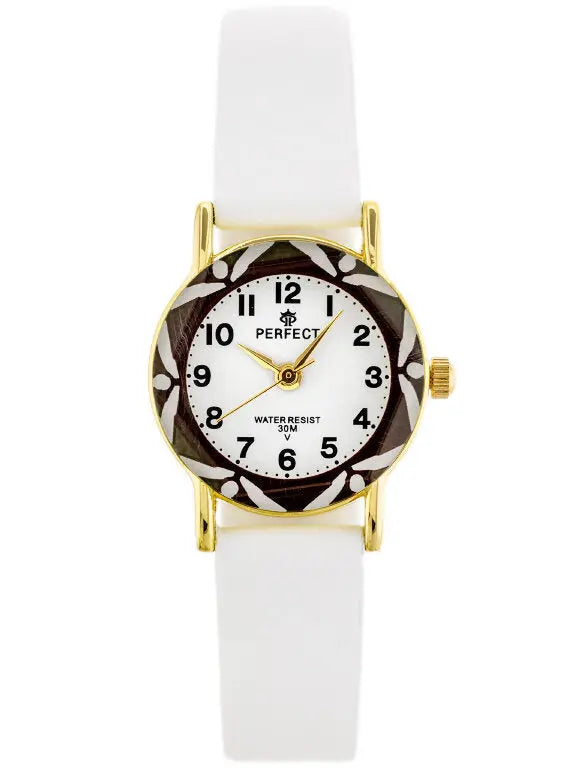 ZEGAREK DZIECIĘCY PERFECT L248-02- KOMUNIJNY - biały (zp968f) ZEGAREK DZIECIĘCY PERFECT L248-02- KOMUNIJNY - biały (zp968f) -  5903981764624