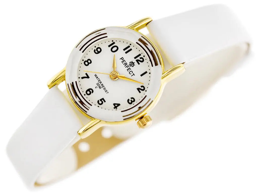 ZEGAREK DZIECIĘCY PERFECT L248-07- KOMUNIJNY - biały (zp968a) ZEGAREK DZIECIĘCY PERFECT L248-07- KOMUNIJNY - biały (zp968a) -  5903981764679