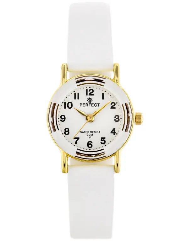 ZEGAREK DZIECIĘCY PERFECT L248-07- KOMUNIJNY - biały (zp968a) ZEGAREK DZIECIĘCY PERFECT L248-07- KOMUNIJNY - biały (zp968a) -  5903981764679