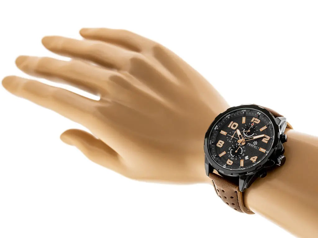 ZEGAREK MĘSKI PERFECT CH05L - CHRONOGRAF (zp353e) + BOX ZEGAREK MĘSKI PERFECT CH05L - CHRONOGRAF (zp353e) + BOX - Lorence 5903981719990