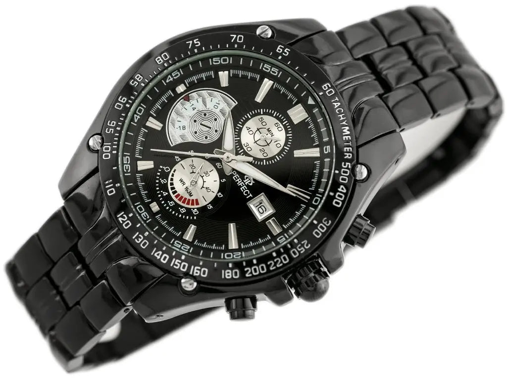 ZEGAREK MĘSKI PERFECT CRUISER II (zp247d) - black ZEGAREK MĘSKI PERFECT CRUISER II (zp247d) - black - Lorence tayma-10342