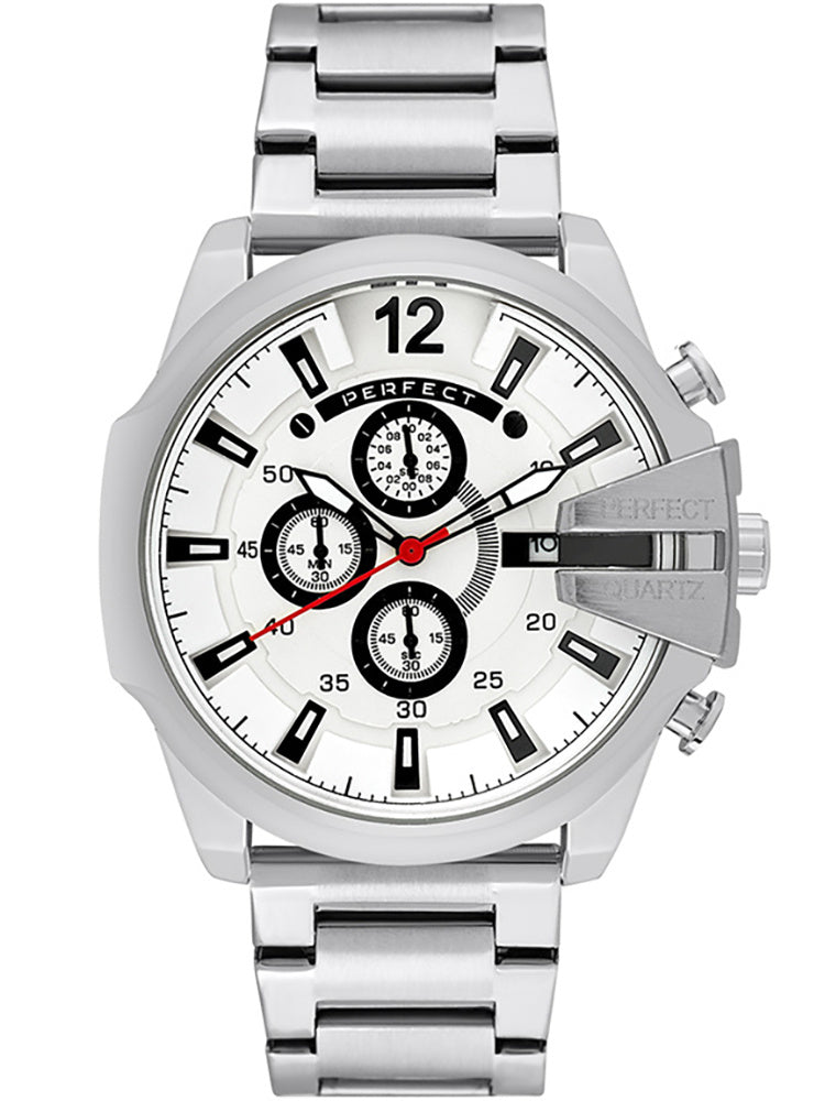 ZEGAREK MĘSKI PERFECT M513CH-01 - CHRONOGRAF (zp387b) + BOX ZEGAREK MĘSKI PERFECT M513CH-01 - CHRONOGRAF (zp387b) + BOX - Lorence 5905839016015